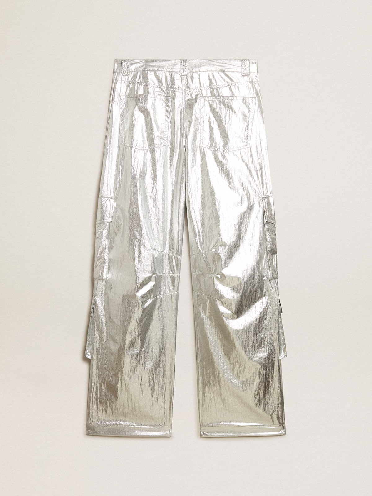 キッズ用ボトムス Golden Goose PANTS (GYP01570P001230 35548) Golden Goose Kids star-print seam-detail Track Pants | Black
