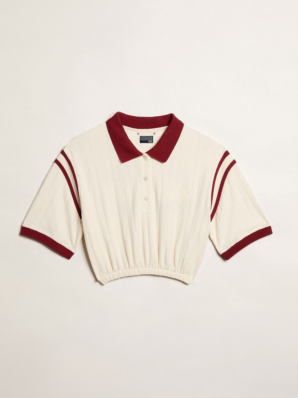 Golden Goose - Exclusive HAUS of Dreamers t-shirt polo in aged white in 