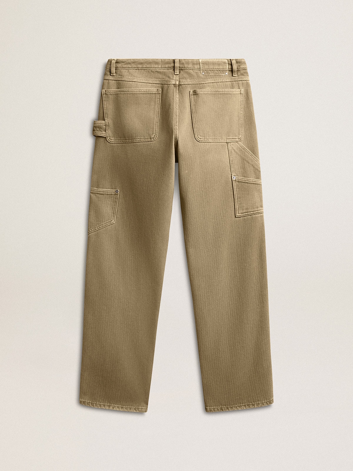 Golden Goose - Women's distressed-effect cotton pants in 