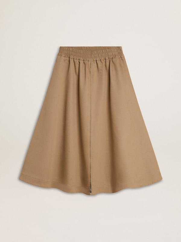 Golden Goose - Women’s beige circle skirt  in 