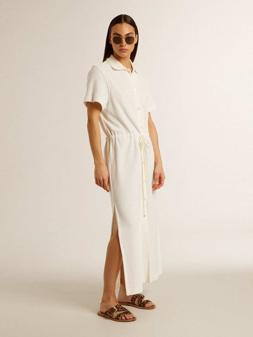 Golden garden polo dress main image 1