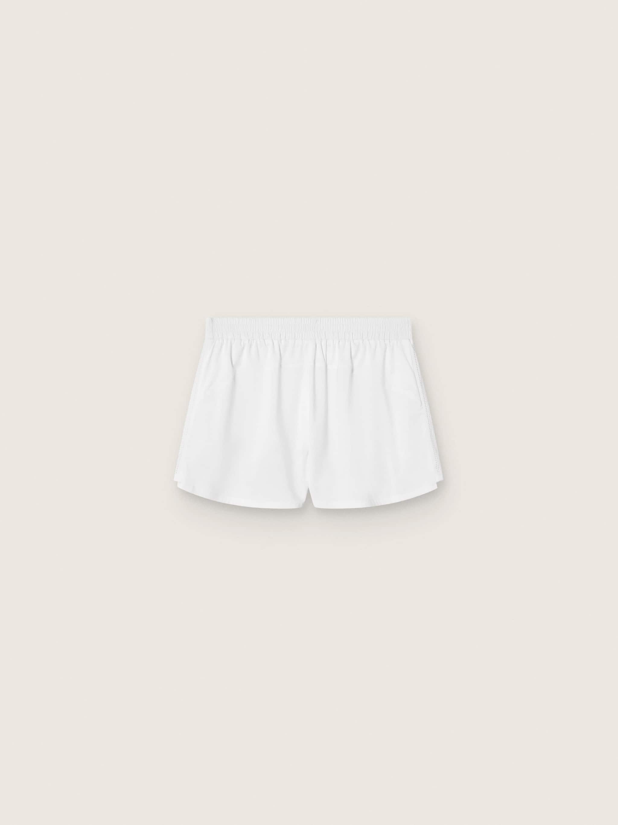 Golden Goose - Pantaloncini sportivi bianchi doppio strato da donna in 
