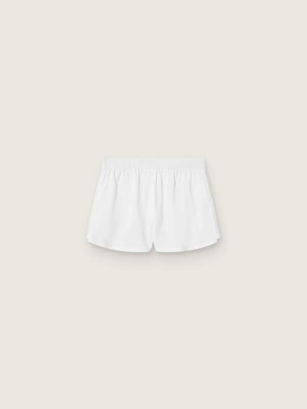Golden Goose - Women's white double-layer sports shorts in 