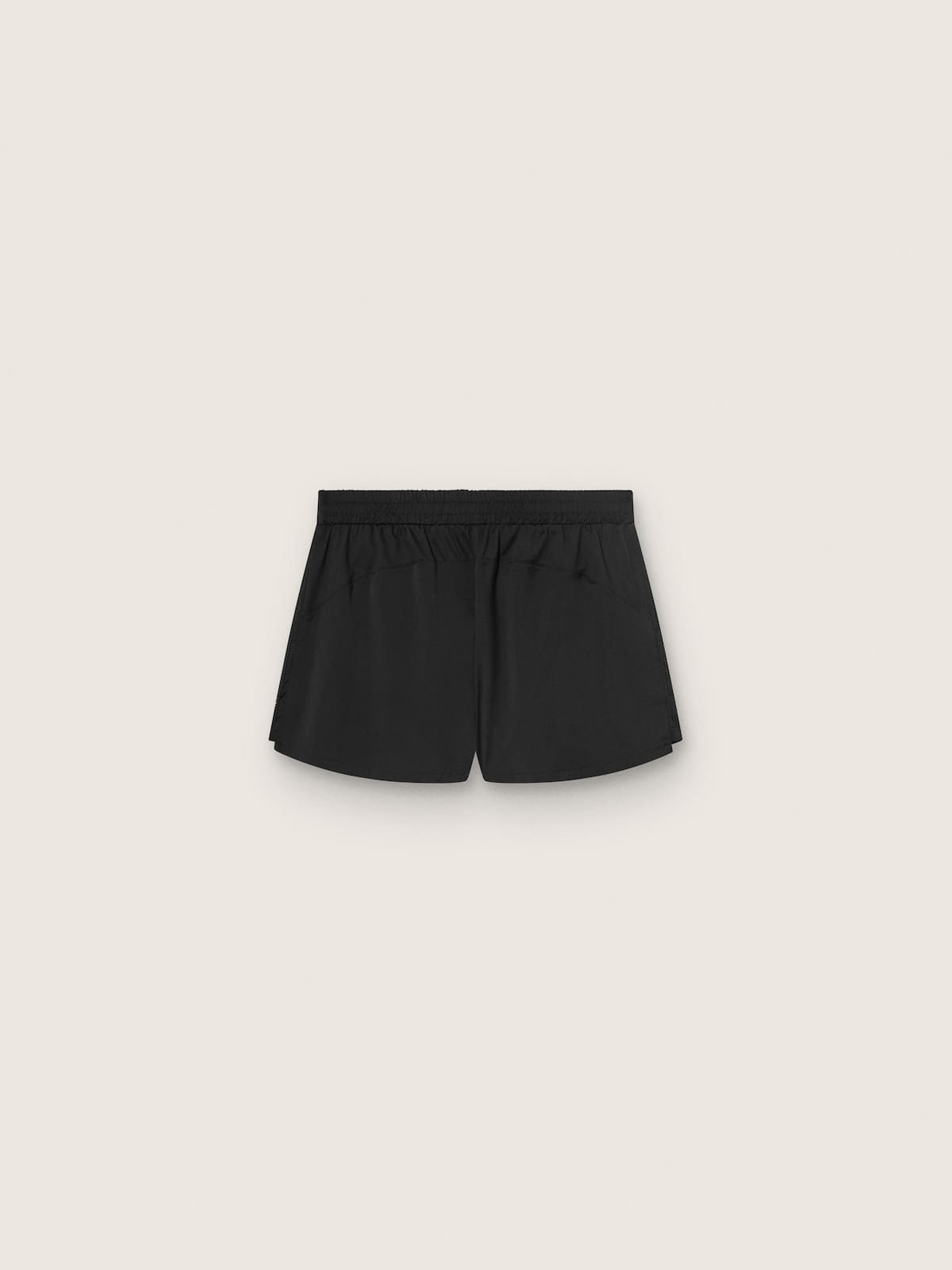Golden Goose - Pantaloncini sportivi neri doppio strato da donna in 