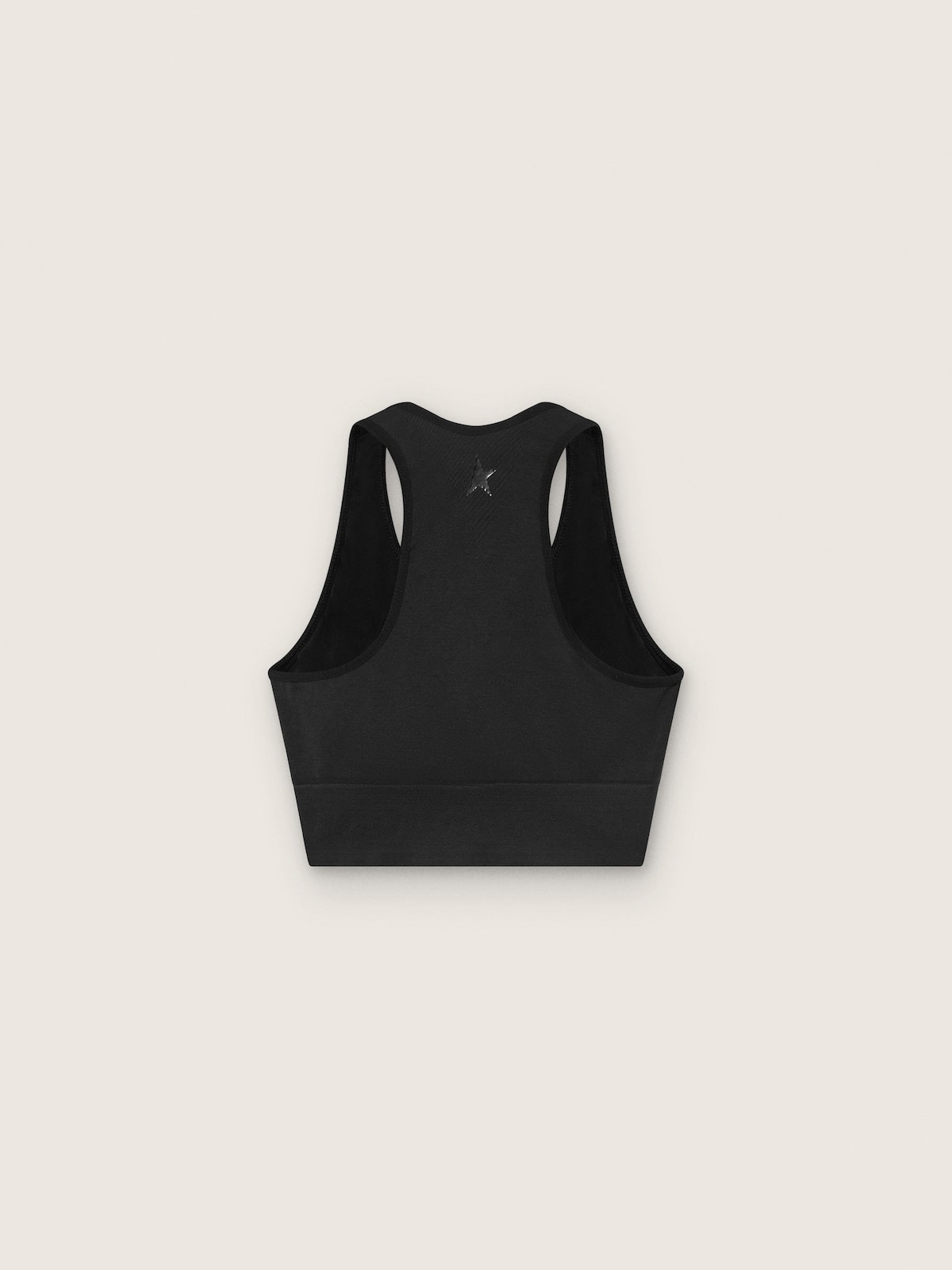 Reggiseno sportivo nero da donna
