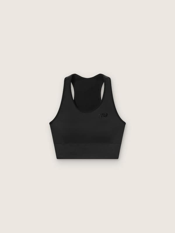Golden Goose - Women's black sports bra in 