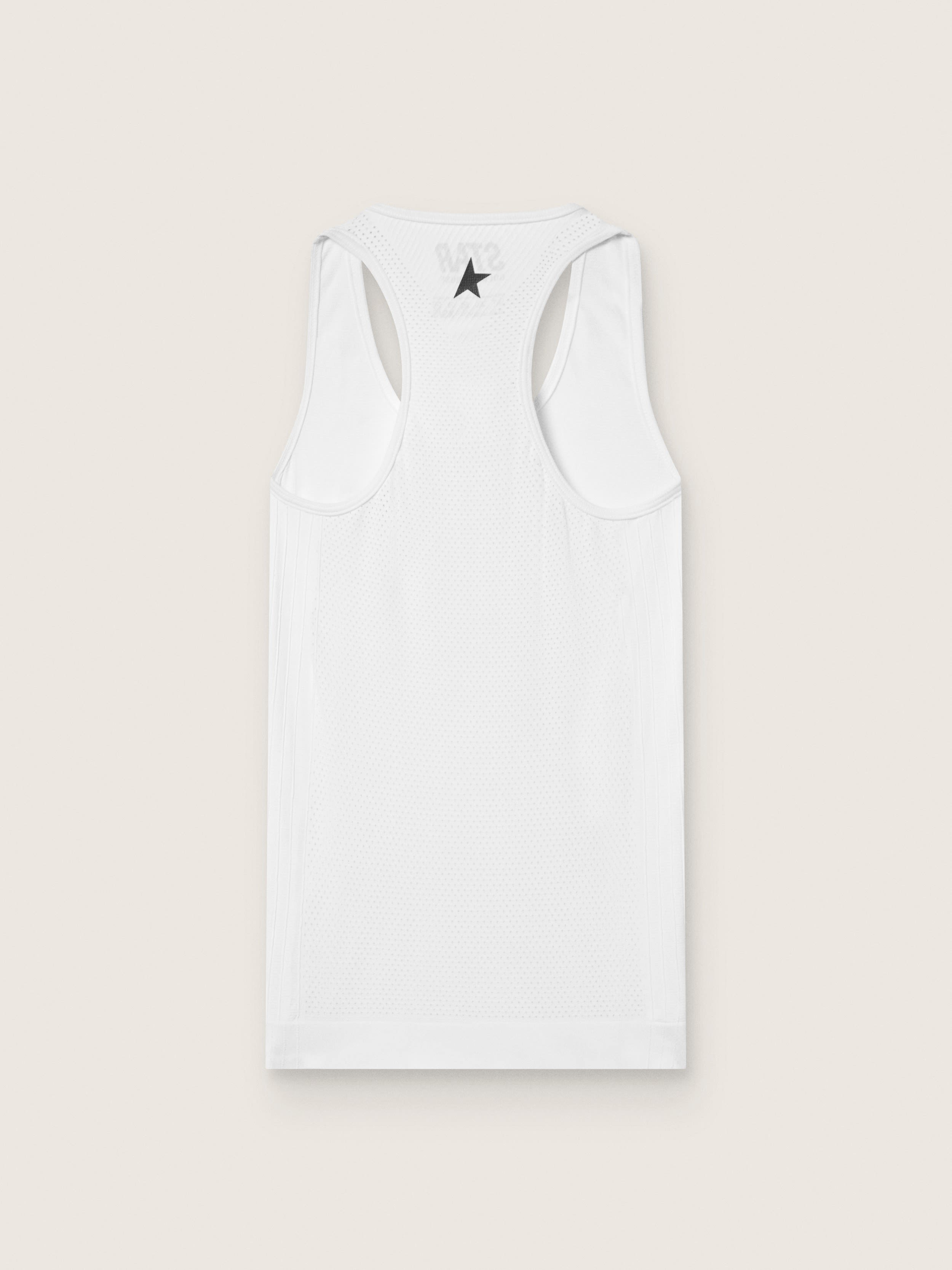 Golden Goose - Débardeur de sport blanc pour femme in