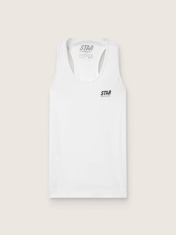 Golden Goose - Women's white sports tank top in 