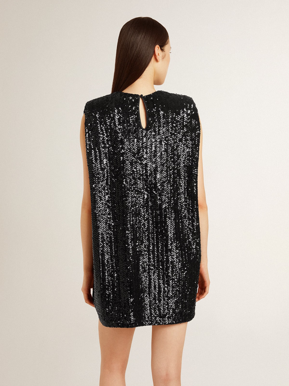 Golden Goose - Women’s black sequin dress in 