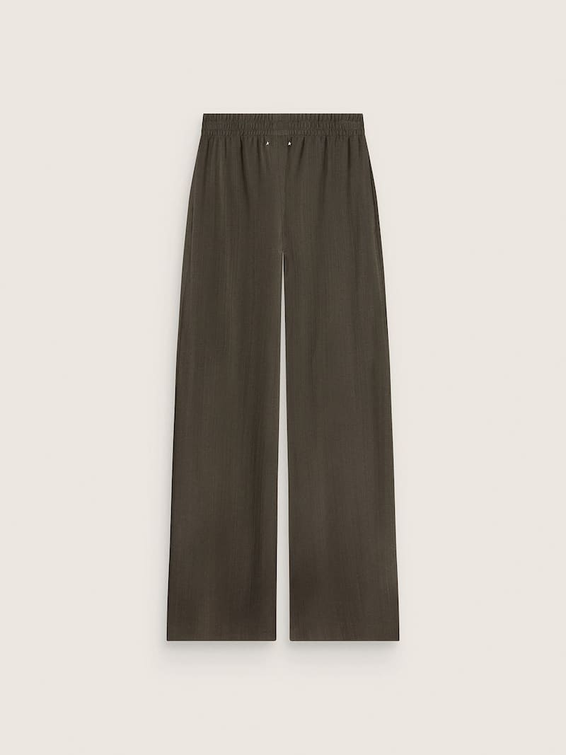 Golden Goose - Pantalon de jogging femme en viscose et laine verte in 