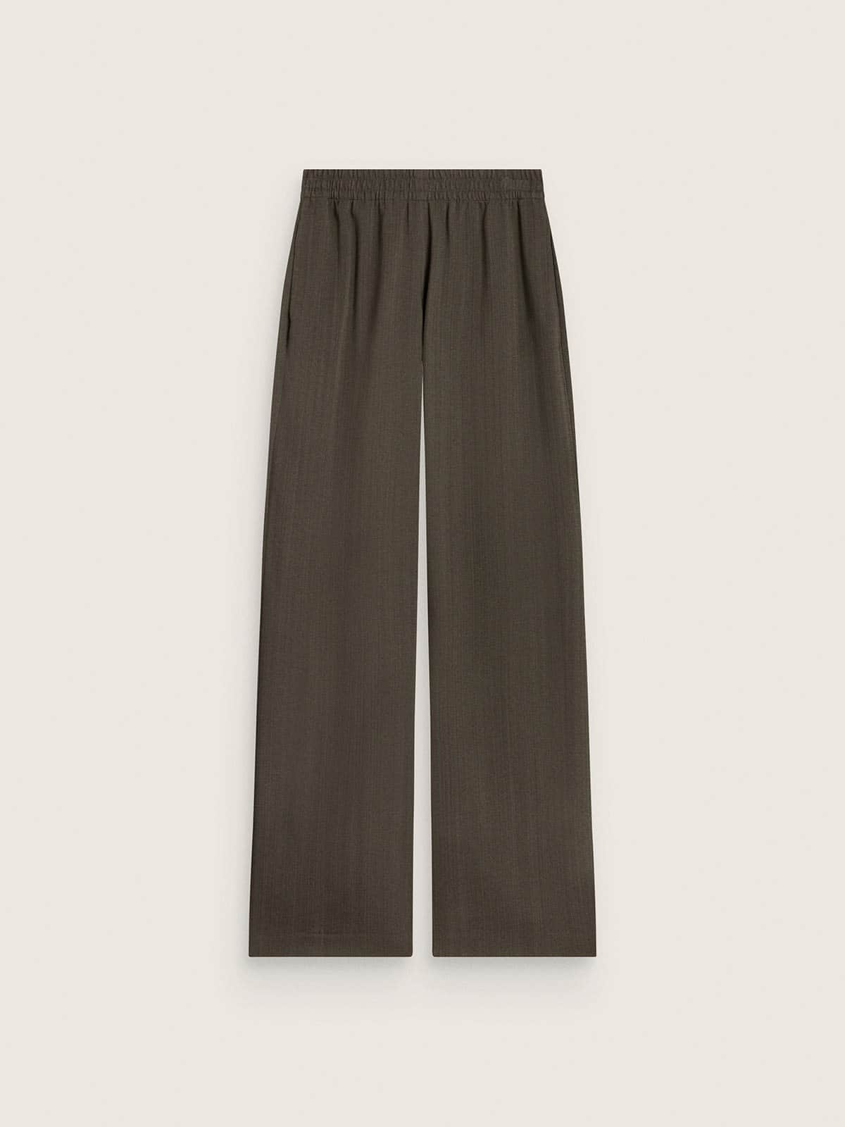 Golden Goose - Women's green viscose and wool sweatpants in 