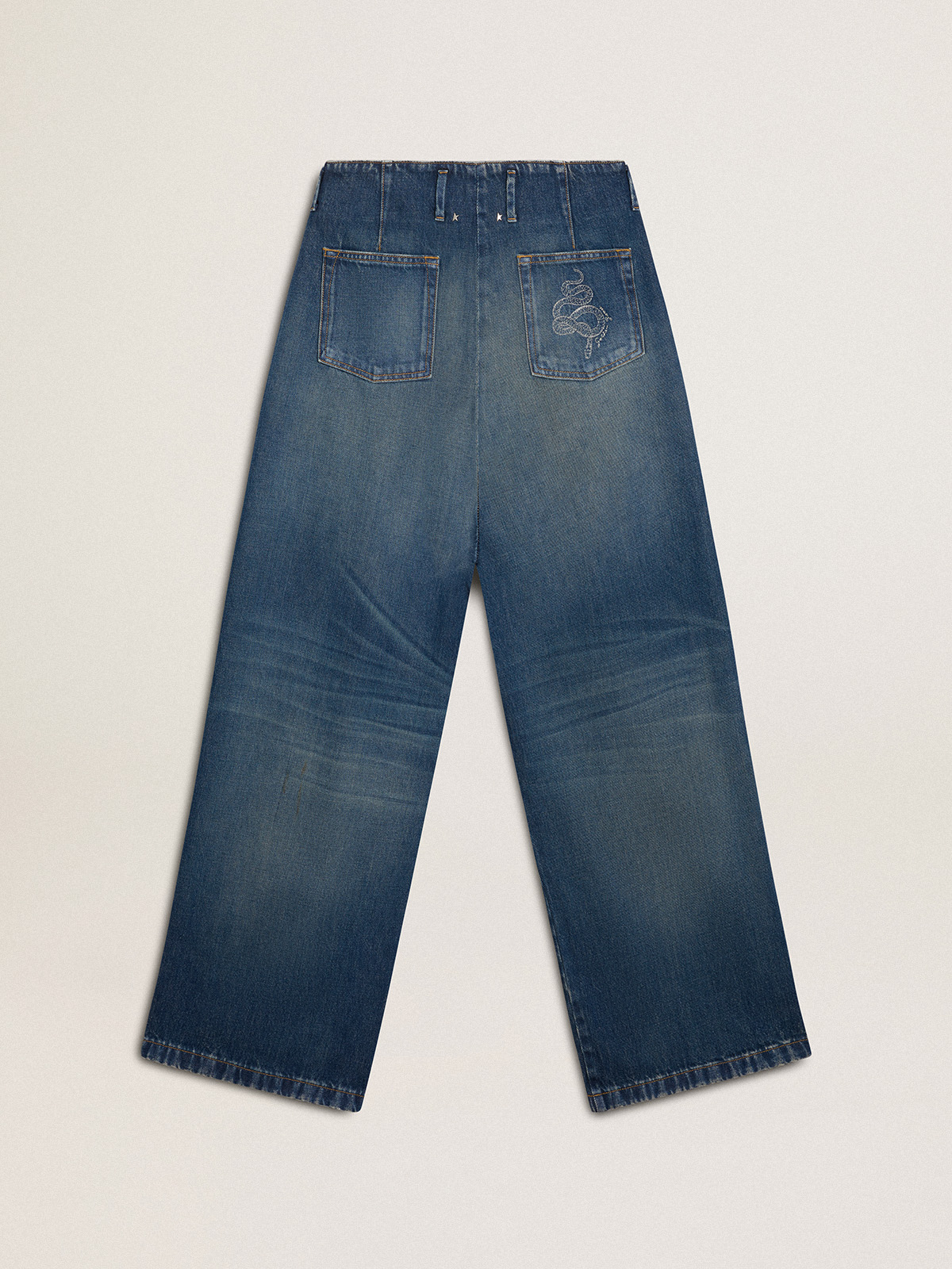 Jeans Da Uomo Silver Jeans Zac – Vestibilità Rilassata, Gamba Dritta – Lavaggio Scuro Eae314 – Taglia 32W/32L – Con Elastan