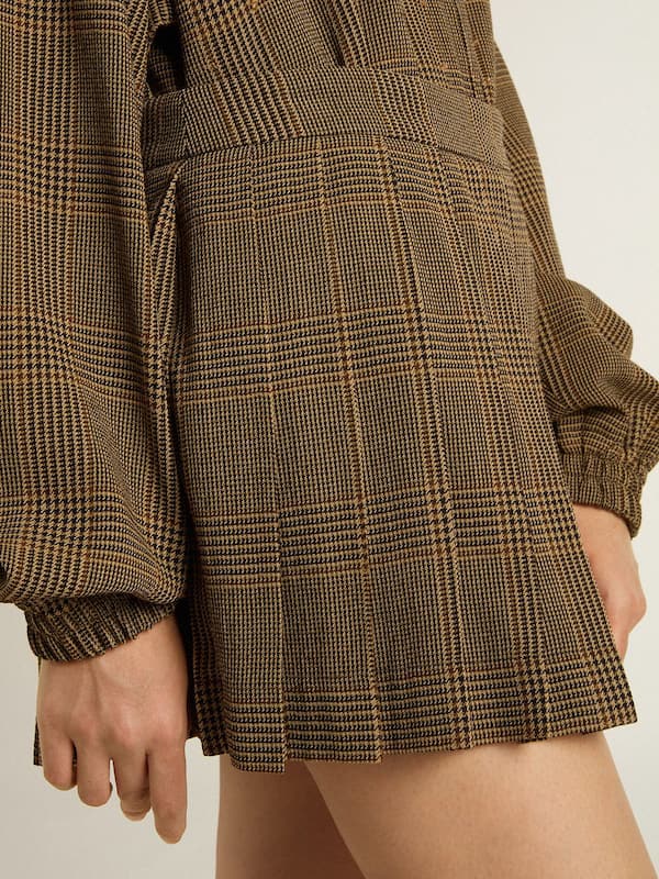 Golden Goose - Wool pleated mini skirt in 