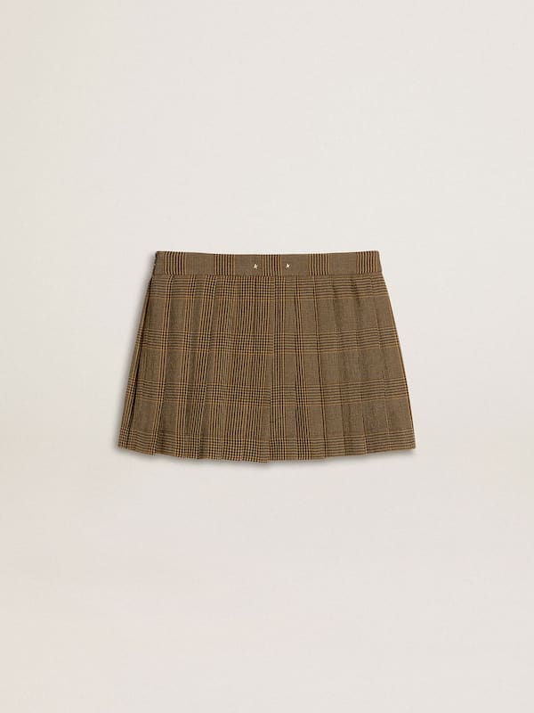 Golden Goose - Wool pleated mini skirt in 