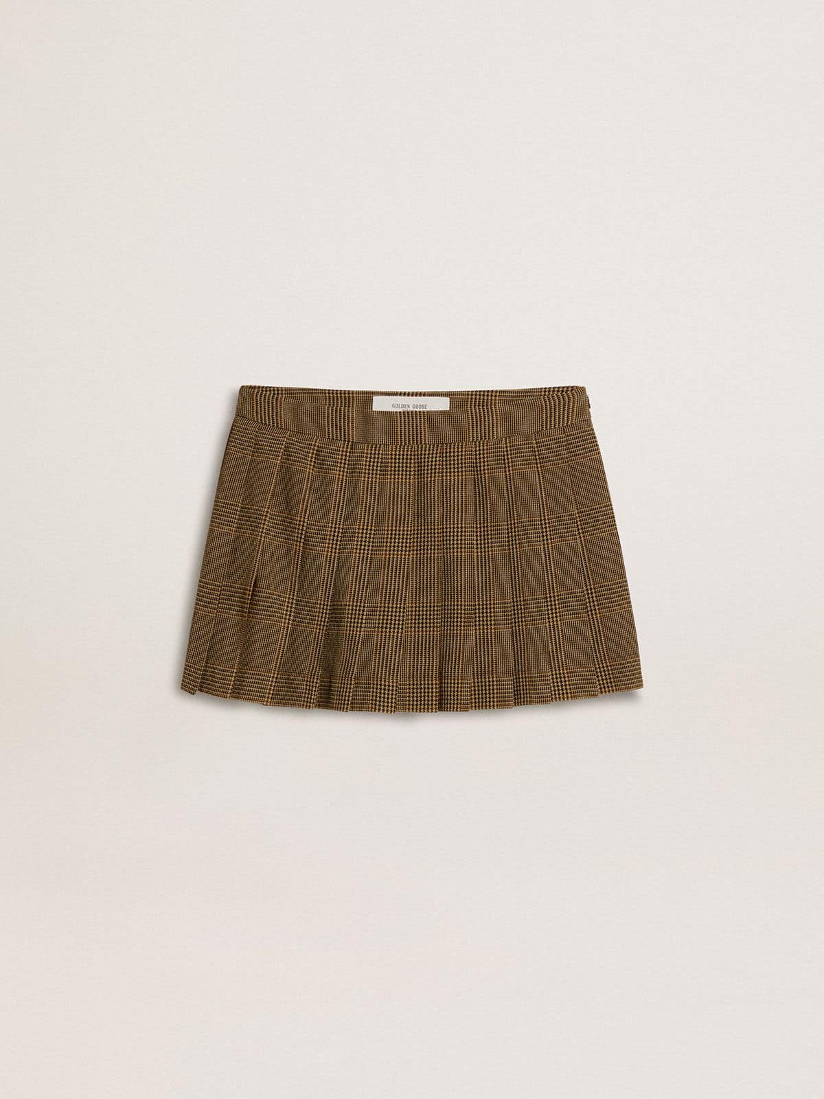 Golden Goose - Wool pleated mini skirt in 