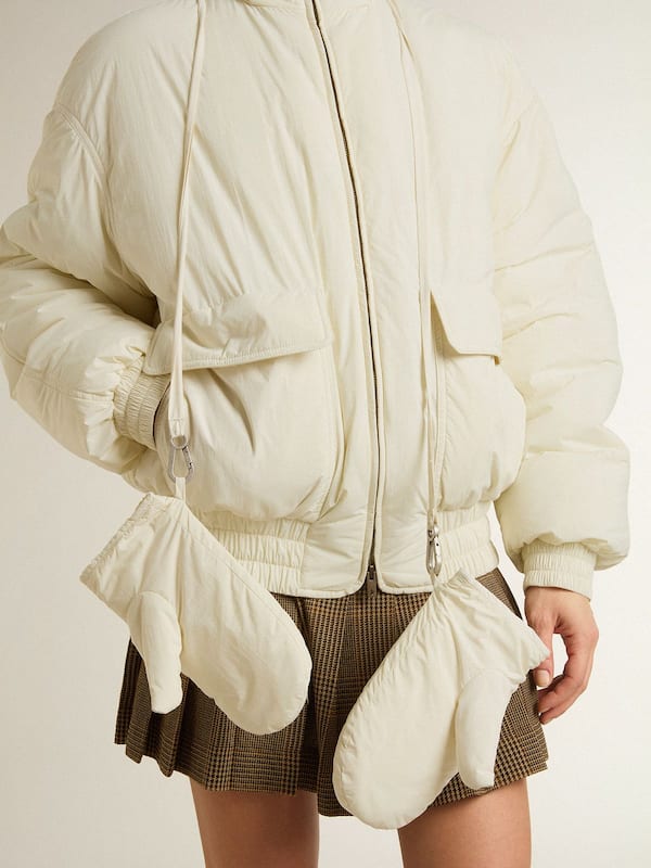Golden Goose - Women’s cream padded jacket  in 