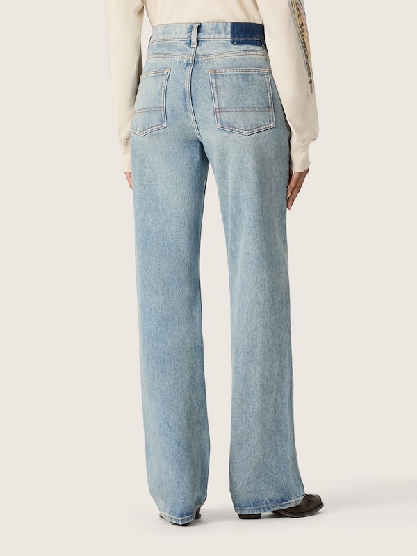 Golden Goose - Women's light blue denim jeans in 