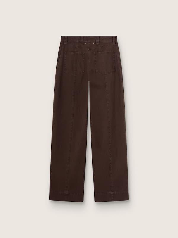 Golden Goose - Women's taupe cotton pants in 