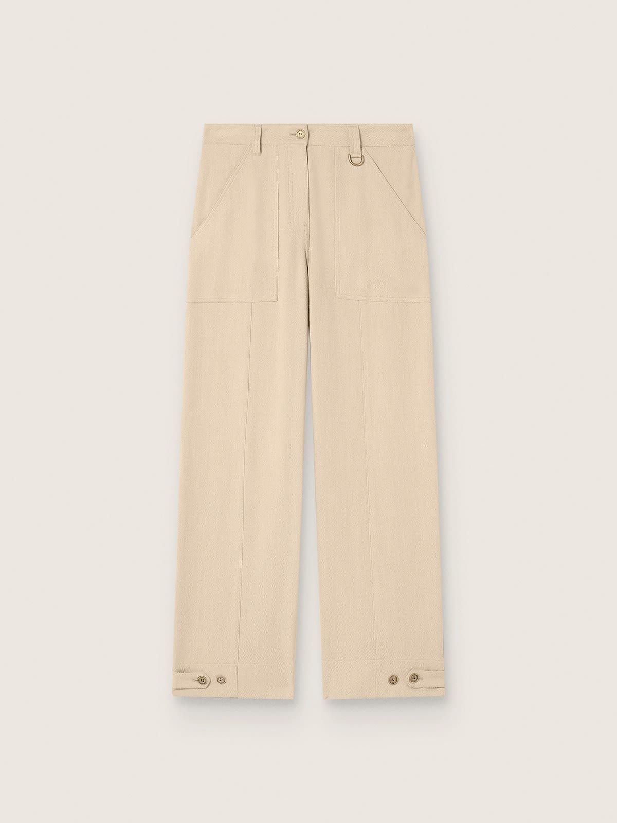 Golden Goose - Pantalon femme en viscose beige in 