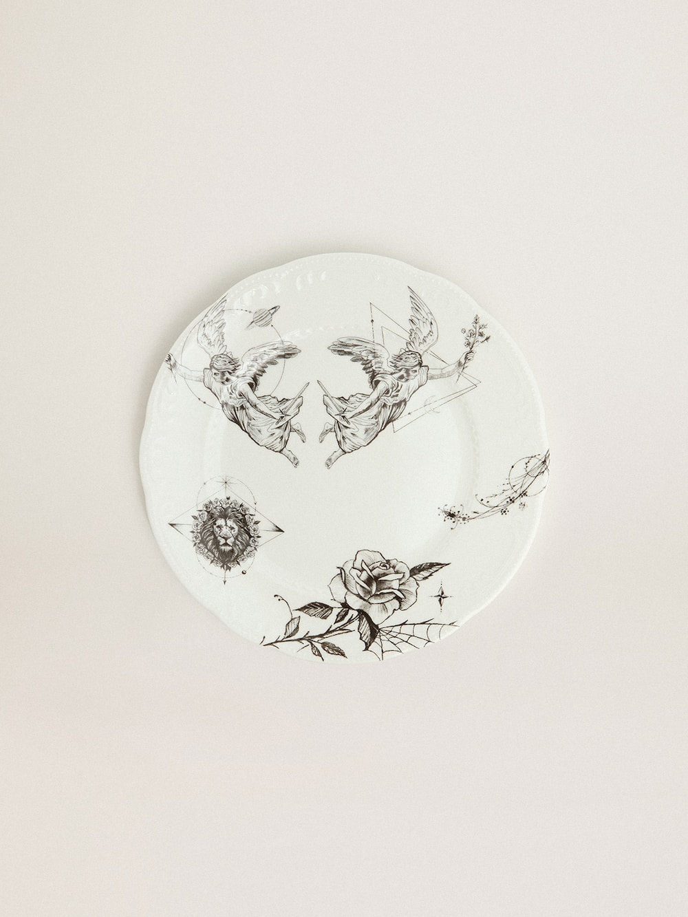 Golden Goose - Exclusive HAUS of Dreamers porcelain plate in 