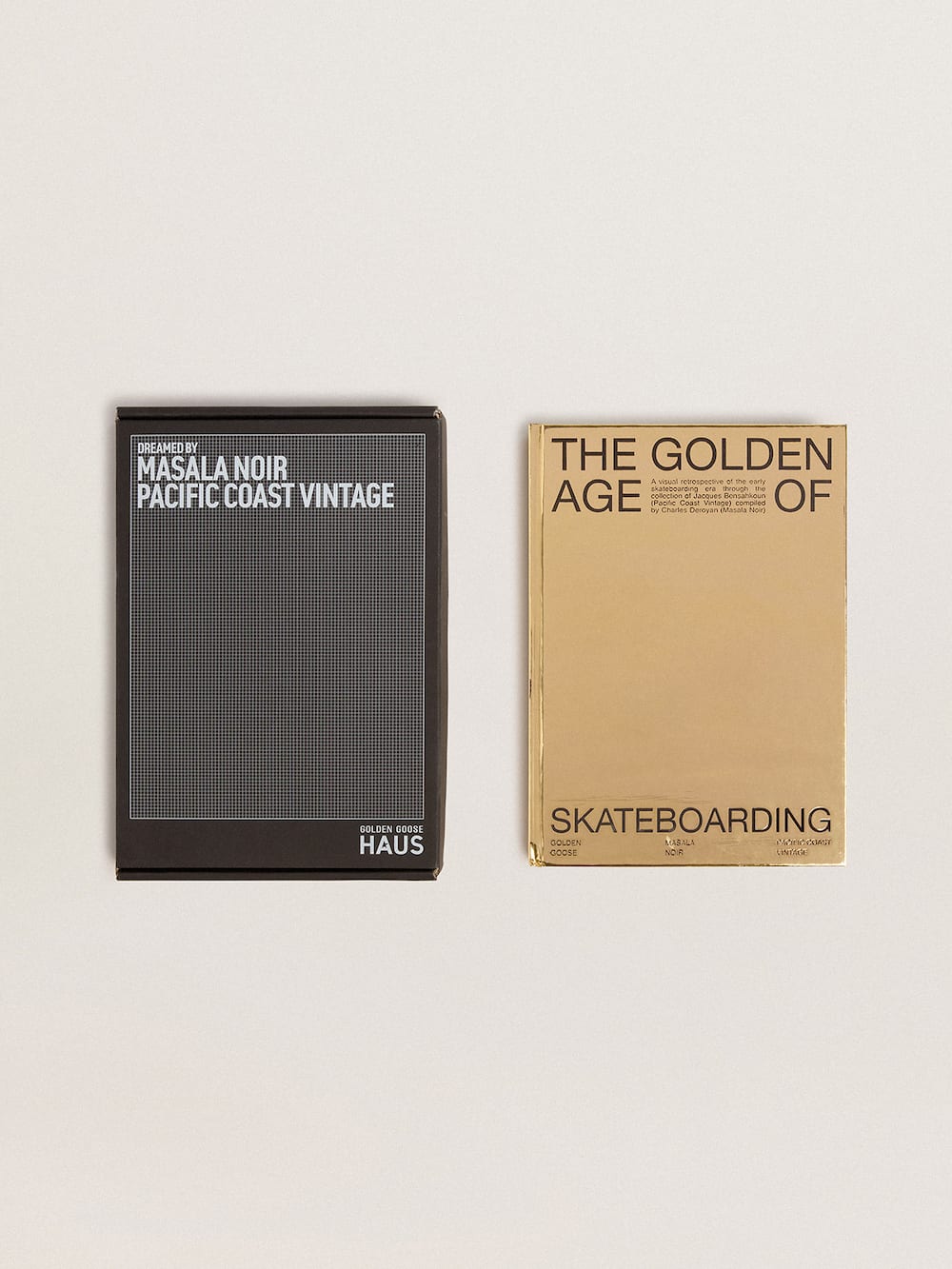 Golden Goose - "The Golden age of Skateboarding" Dreamed by Pacific Coast Vintage and Masala Noir esclusiva HAUS of Dreamers in 