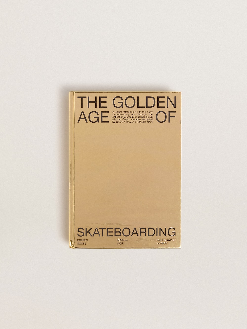 Golden Goose - «The Golden age of Skateboarding» Dreamed by Pacific Coast Vintage y Masala Noir en exclusiva HAUS of Dreamers in 