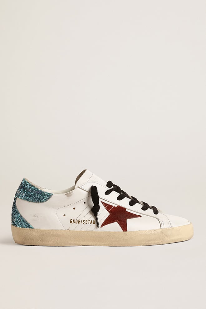 Golden goose glitter azzurre hotsell