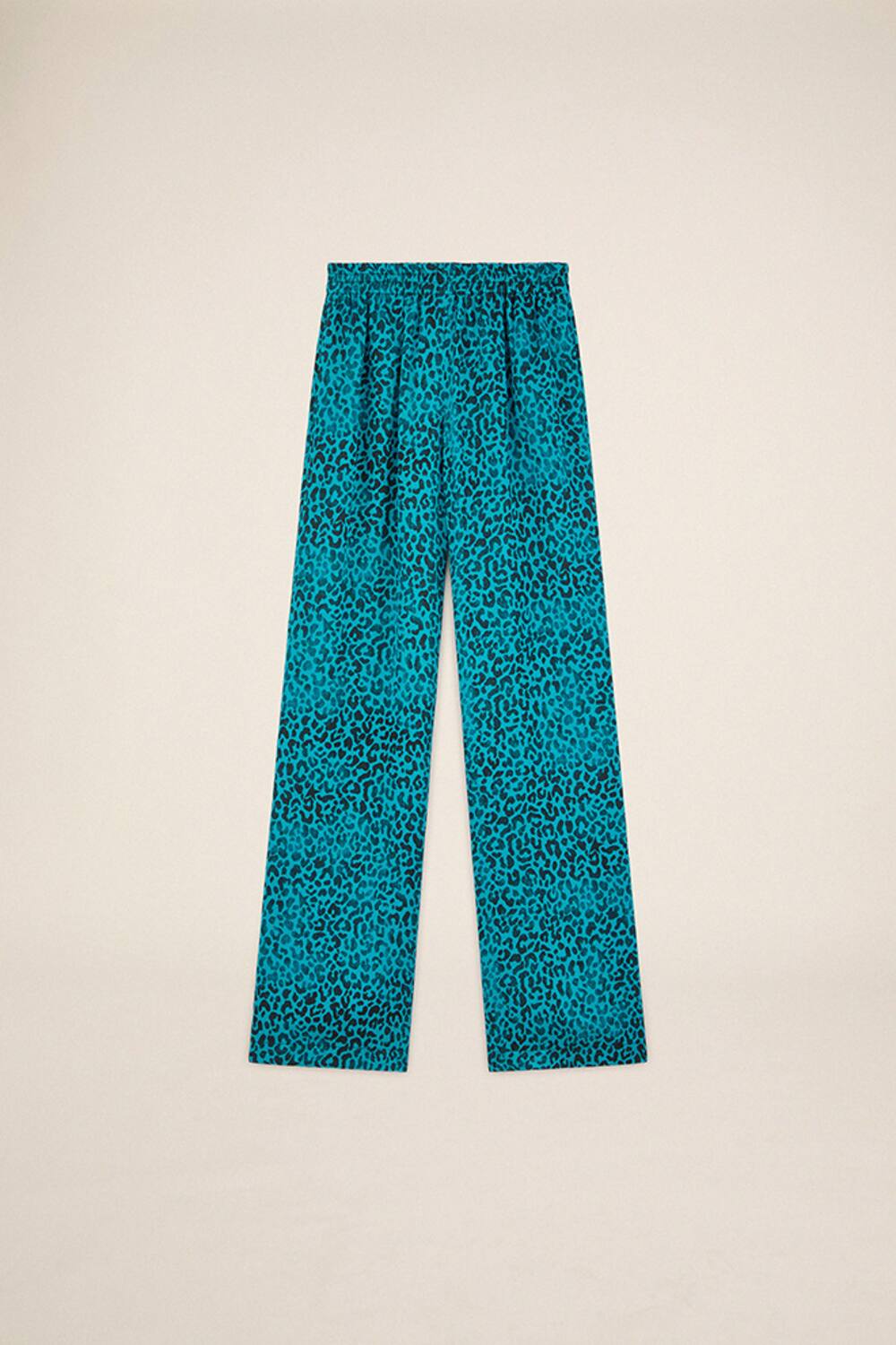 Golden Goose - Leopard Blue Pants in 
